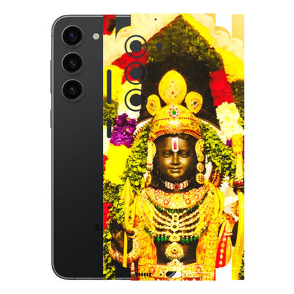 Samsung A/S Series Phone Skins (All Models) - Ram Lalla Ayodhya - 3D Embossed Finish (L-103) Samsung Galaxy S23 (5G)