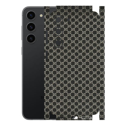 Samsung A/S Series Phone Skins (All Models) - Black G Print - 3D Embossed Finish (L-109) Samsung Galaxy S23 (5G)