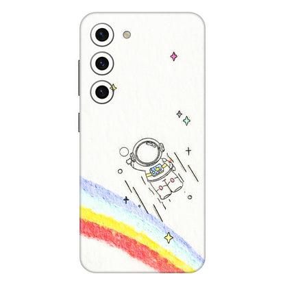 Samsung A/S Series Phone Skins (All Models) - Milkyway Astronaut - 3D Embossed Finish (L-110) Samsung Galaxy S23 (5G)