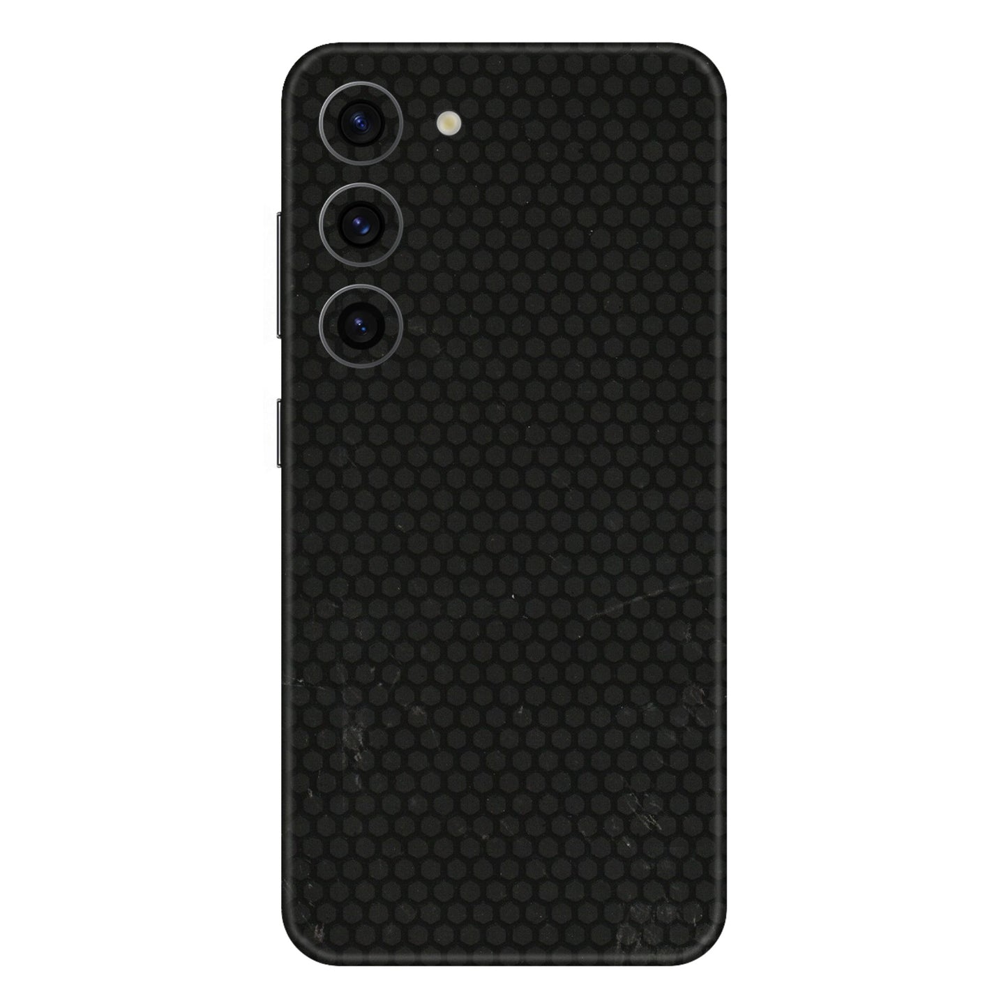 Samsung A/S Series Phone Skins (All Models) - Black honeycomb - 3D Embossed Finish (L-114) Samsung Galaxy S23 (5G)