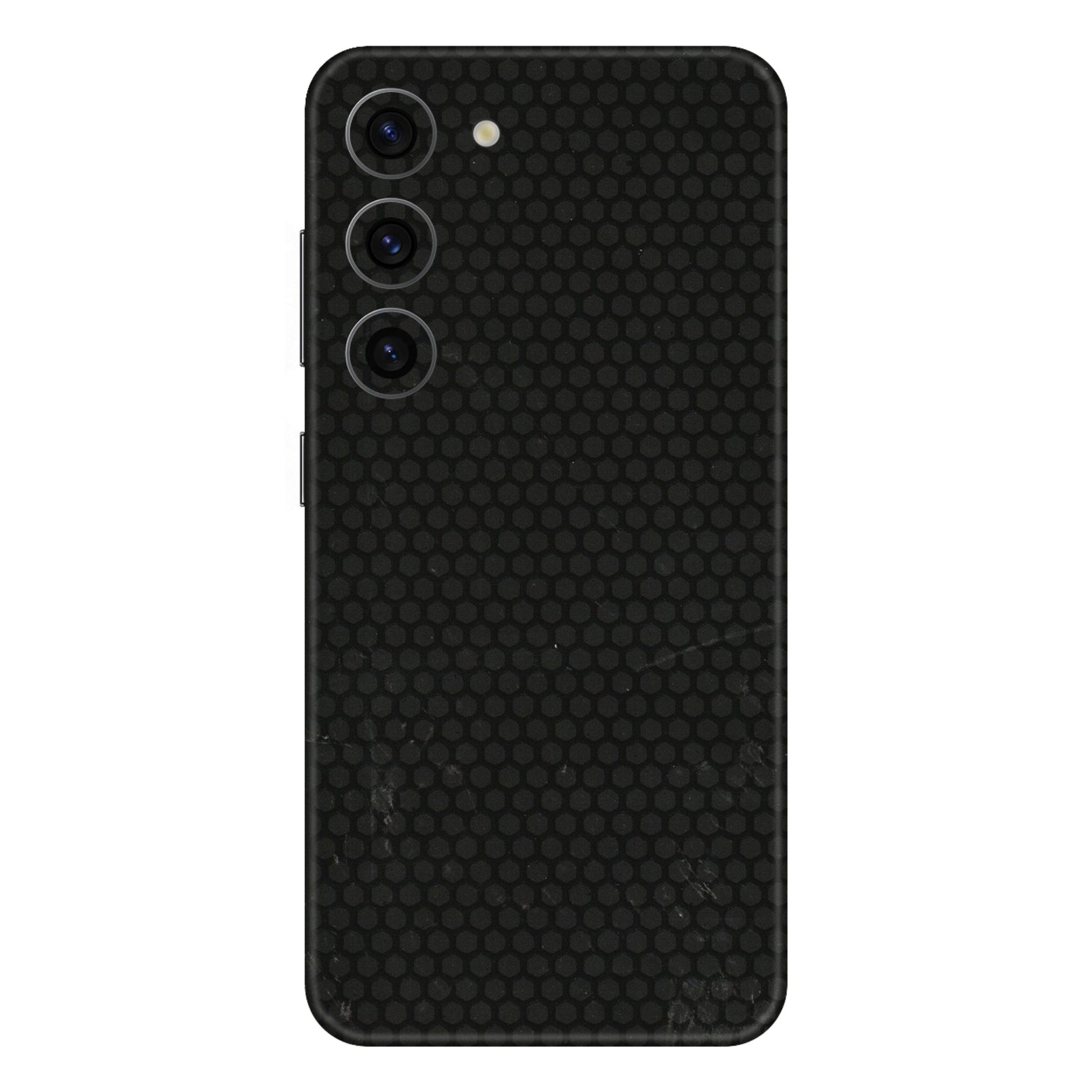 Samsung A/S Series Phone Skins (All Models) - Black honeycomb - 3D Embossed Finish (L-114) Samsung Galaxy S23 (5G)
