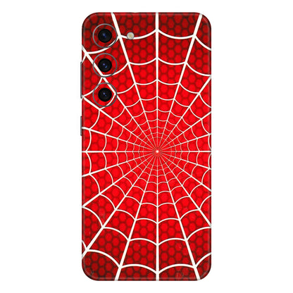 Samsung A/S Series Phone Skins (All Models) - Classic Spidey Web - 3D Embossed Finish (L-115) Samsung Galaxy S23 (5G)