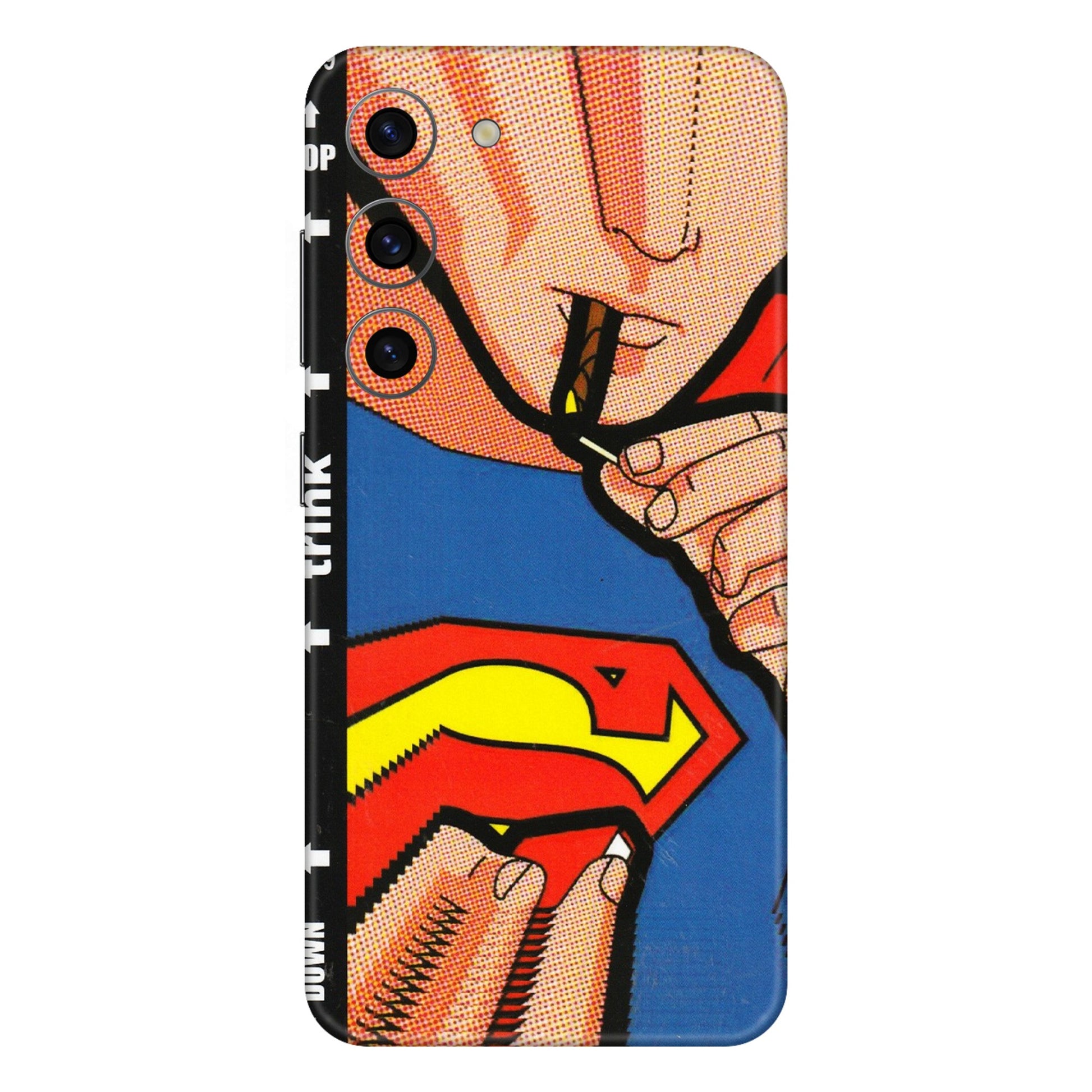 Samsung A/S Series Phone Skins (All Models) - Superman Sutta - 3D Embossed Finish (L-130) Samsung Galaxy S23 (5G)