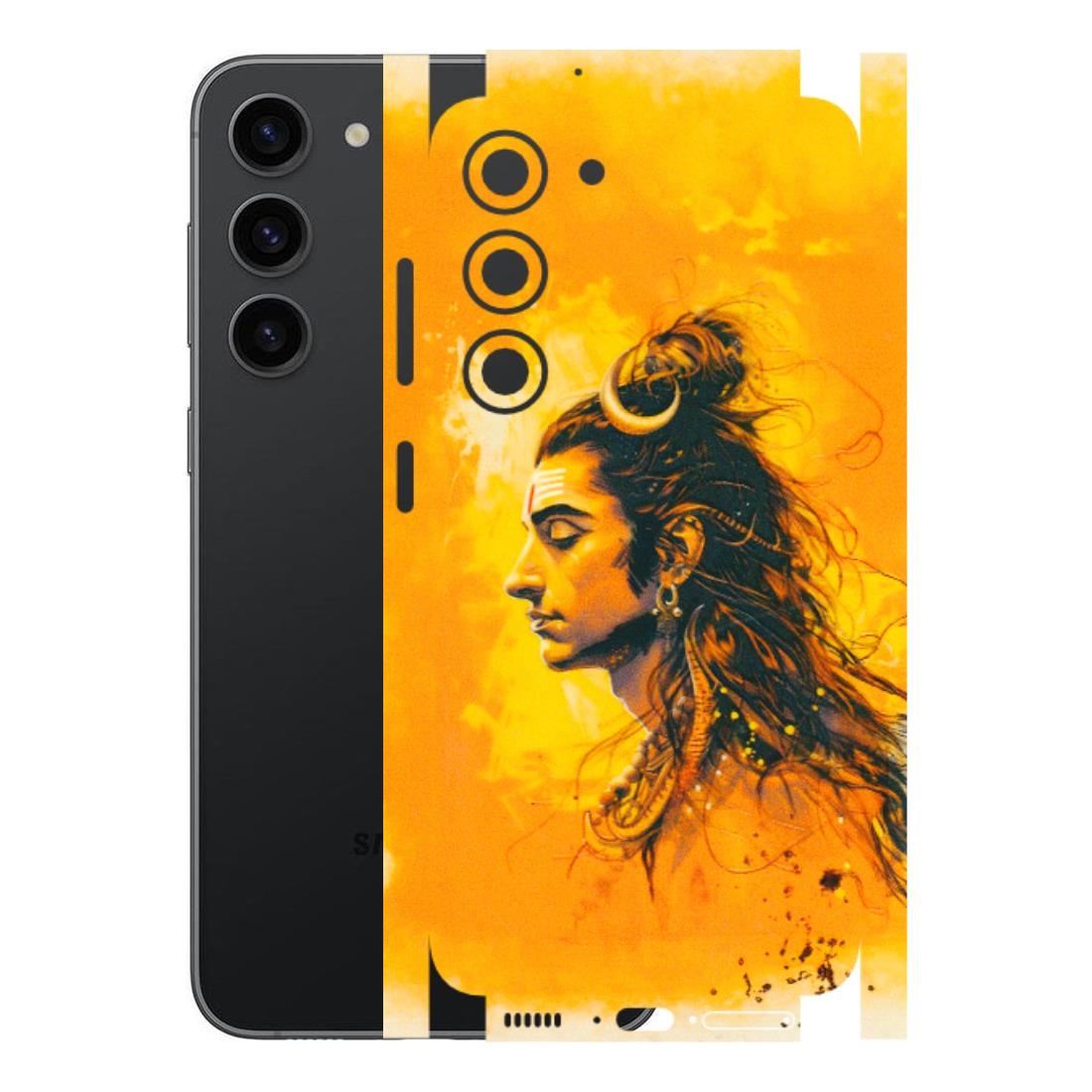 Samsung A/S Series Phone Skins (All Models) - Shiv Shakti - 3D Embossed Finish (L-14) Samsung Galaxy S23 (5G)