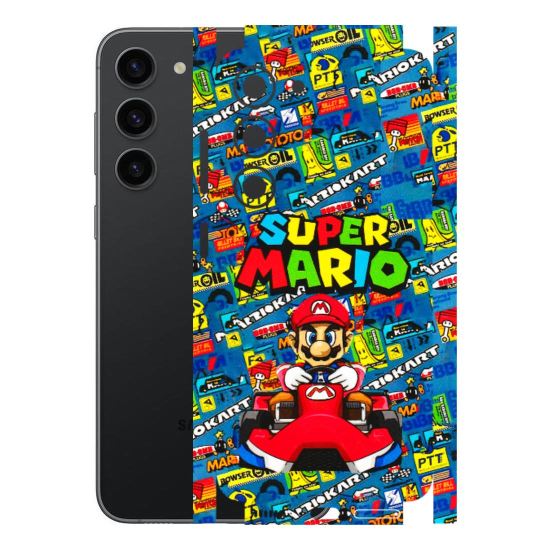 Samsung A/S Series Phone Skins (All Models) - Super Mario Kart - 3D Embossed Finish (L-140) Samsung Galaxy S23 (5G)