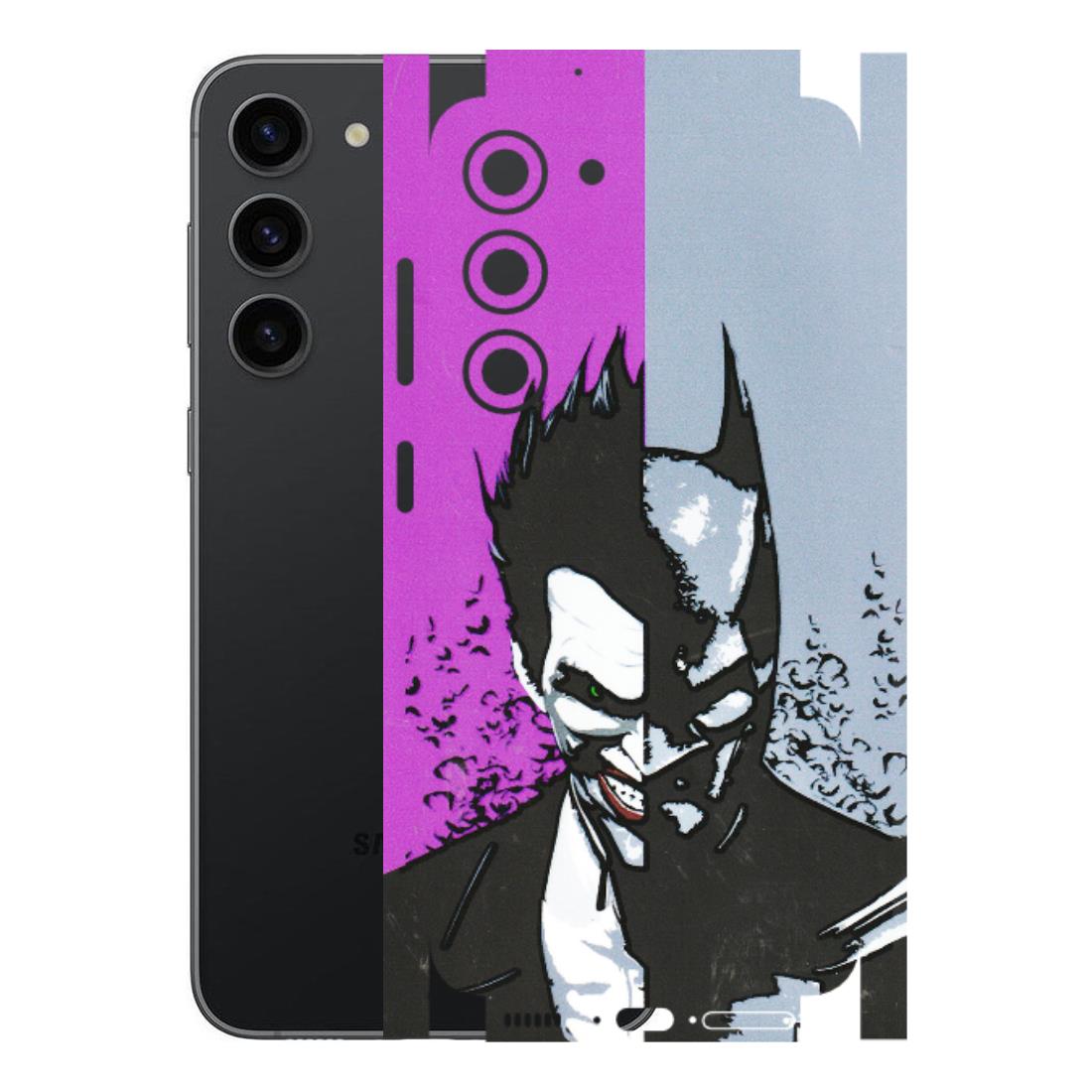 Samsung A/S Series Phone Skins (All Models) - Batman & Joker - 3D Embossed Finish (L-143) Samsung Galaxy S23 (5G)