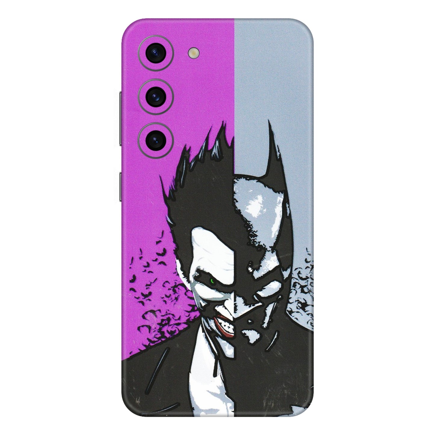 Samsung A/S Series Phone Skins (All Models) - Batman & Joker - 3D Embossed Finish (L-143) Samsung Galaxy S23 (5G)