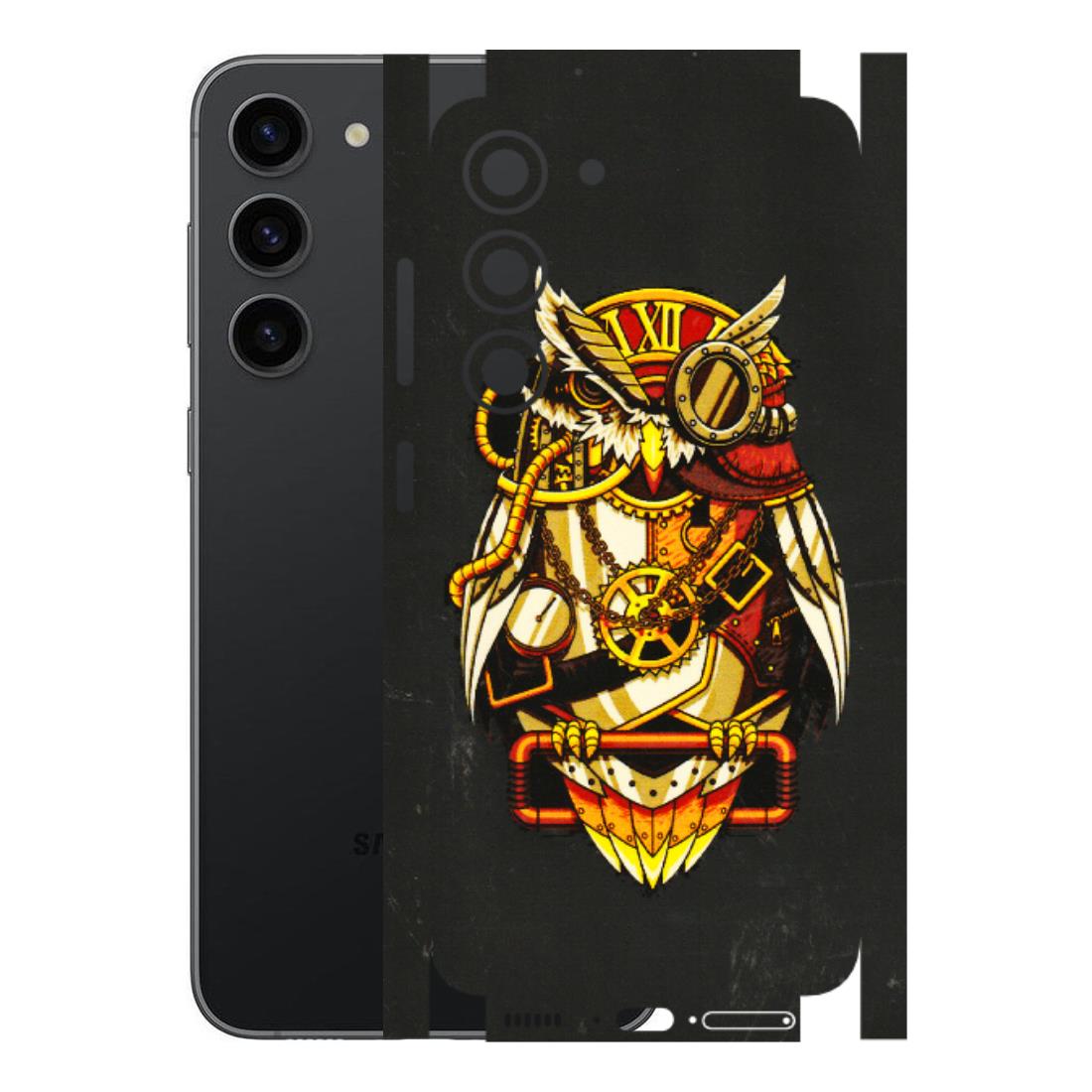 Samsung A/S Series Phone Skins (All Models) - Classy Smart Owl - 3D Embossed Finish (L-144) Samsung Galaxy S23 (5G)