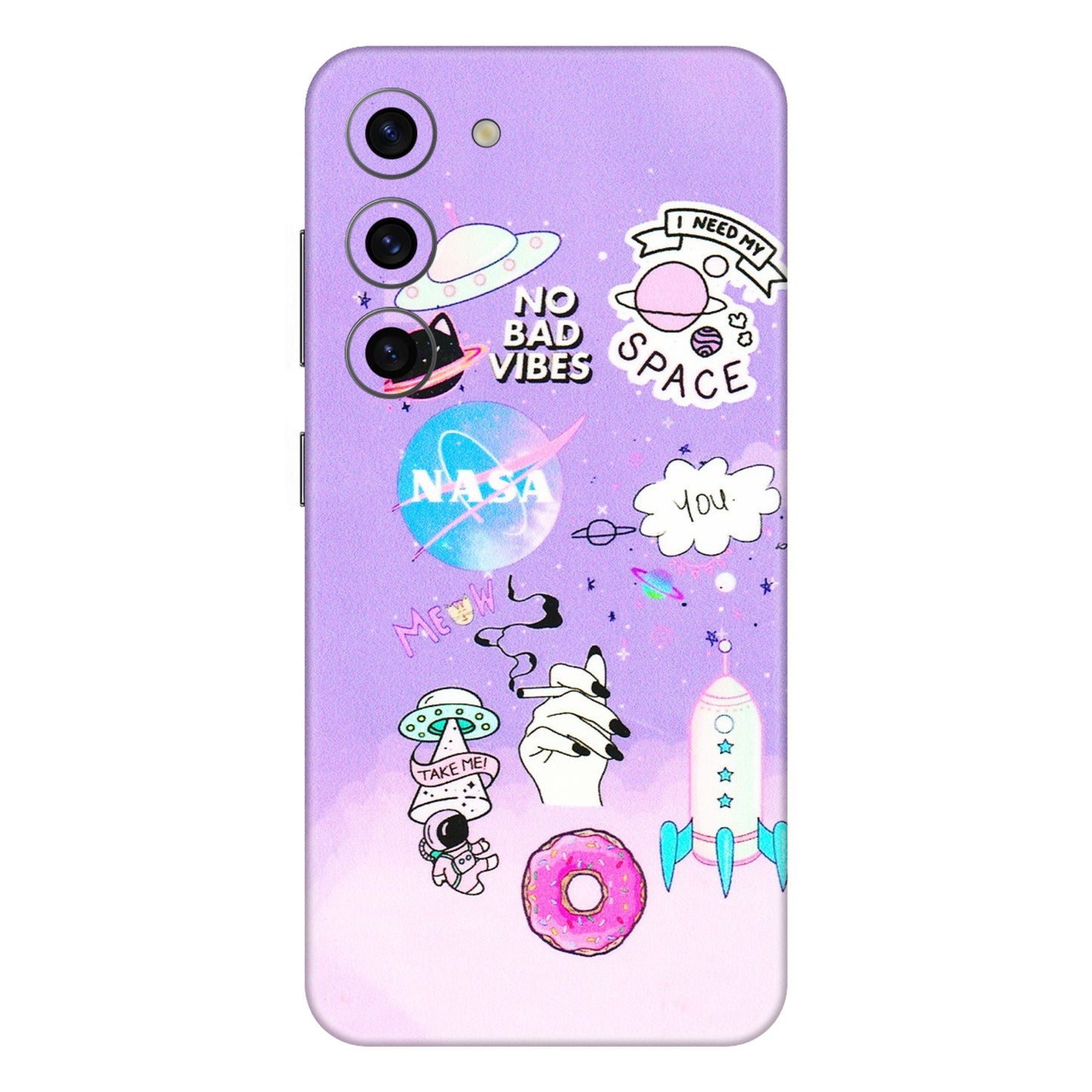 Samsung A/S Series Phone Skins (All Models) - I Need My Nasa Skin - 3D Embossed Finish (L-149) Samsung Galaxy S23 (5G)