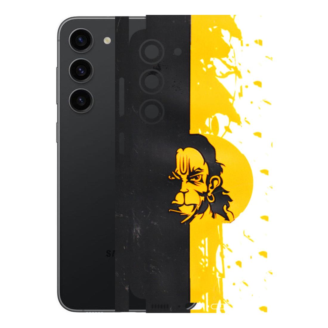 Samsung A/S Series Phone Skins (All Models) - Bajrangbali - 3D Embossed Finish (L-151) Samsung Galaxy S23 (5G)