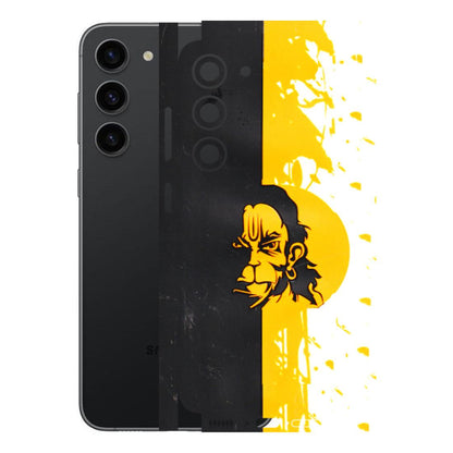Samsung A/S Series Phone Skins (All Models) - Bajrangbali - 3D Embossed Finish (L-151) Samsung Galaxy S23 (5G)