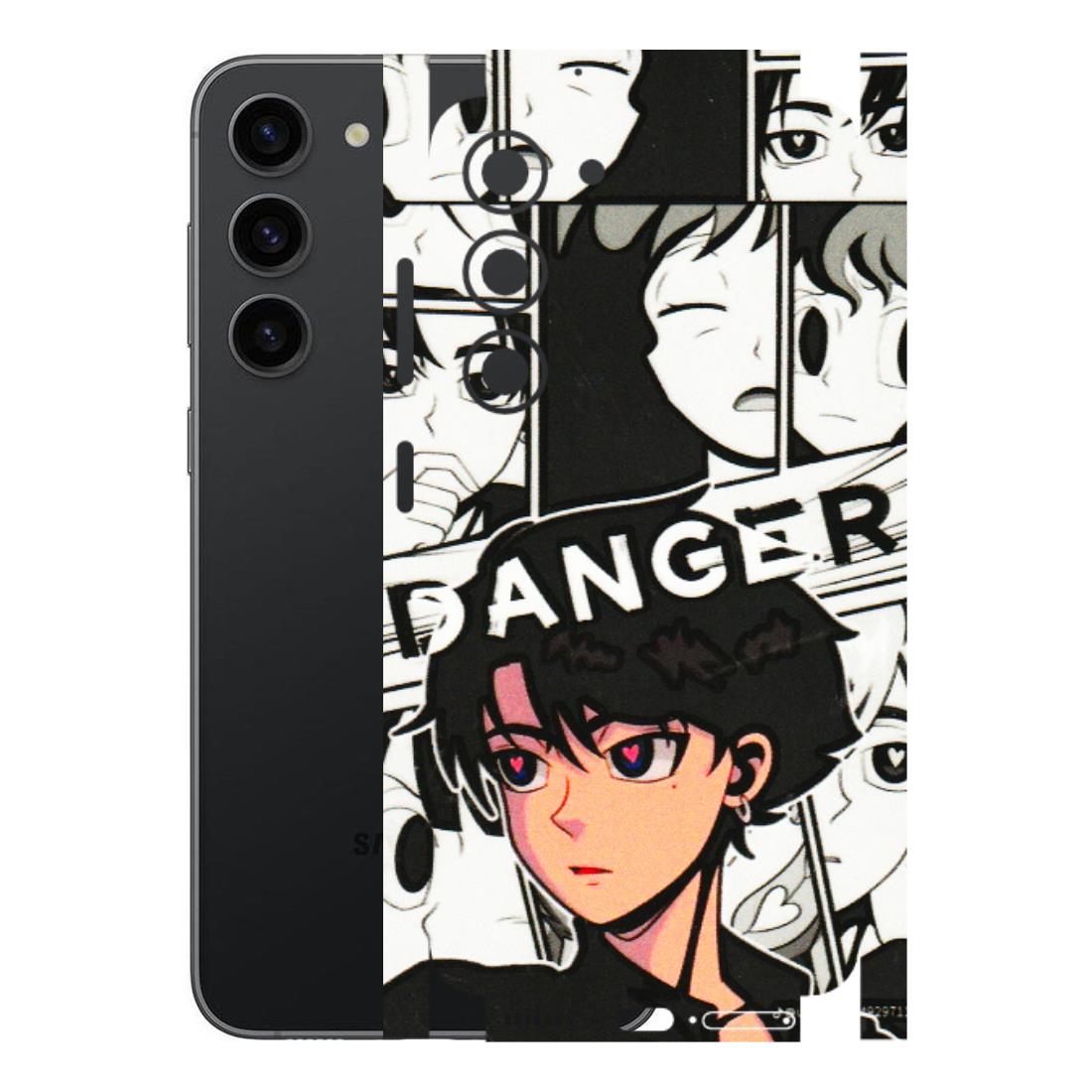 Samsung A/S Series Phone Skins (All Models) - Danger Anime - 3D Embossed Finish (L-155) Samsung Galaxy S23 (5G)