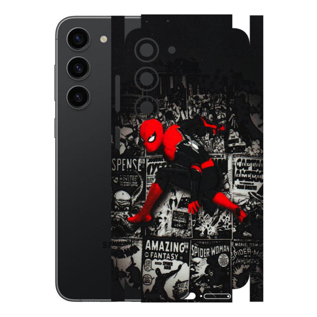 Samsung A/S Series Phone Skins (All Models) - SpiderMan New - 3D Embossed Finish (L-162) Samsung Galaxy S23 (5G)