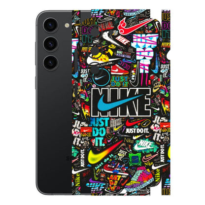 Samsung A/S Series Phone Skins (All Models) - Just Do It Doodles - 3D Embossed Finish (L-166) Samsung Galaxy S23 (5G)