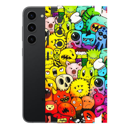 Samsung A/S Series Phone Skins (All Models) - Angry Funkies - 3D Embossed Finish (L-169) Samsung Galaxy S23 (5G)