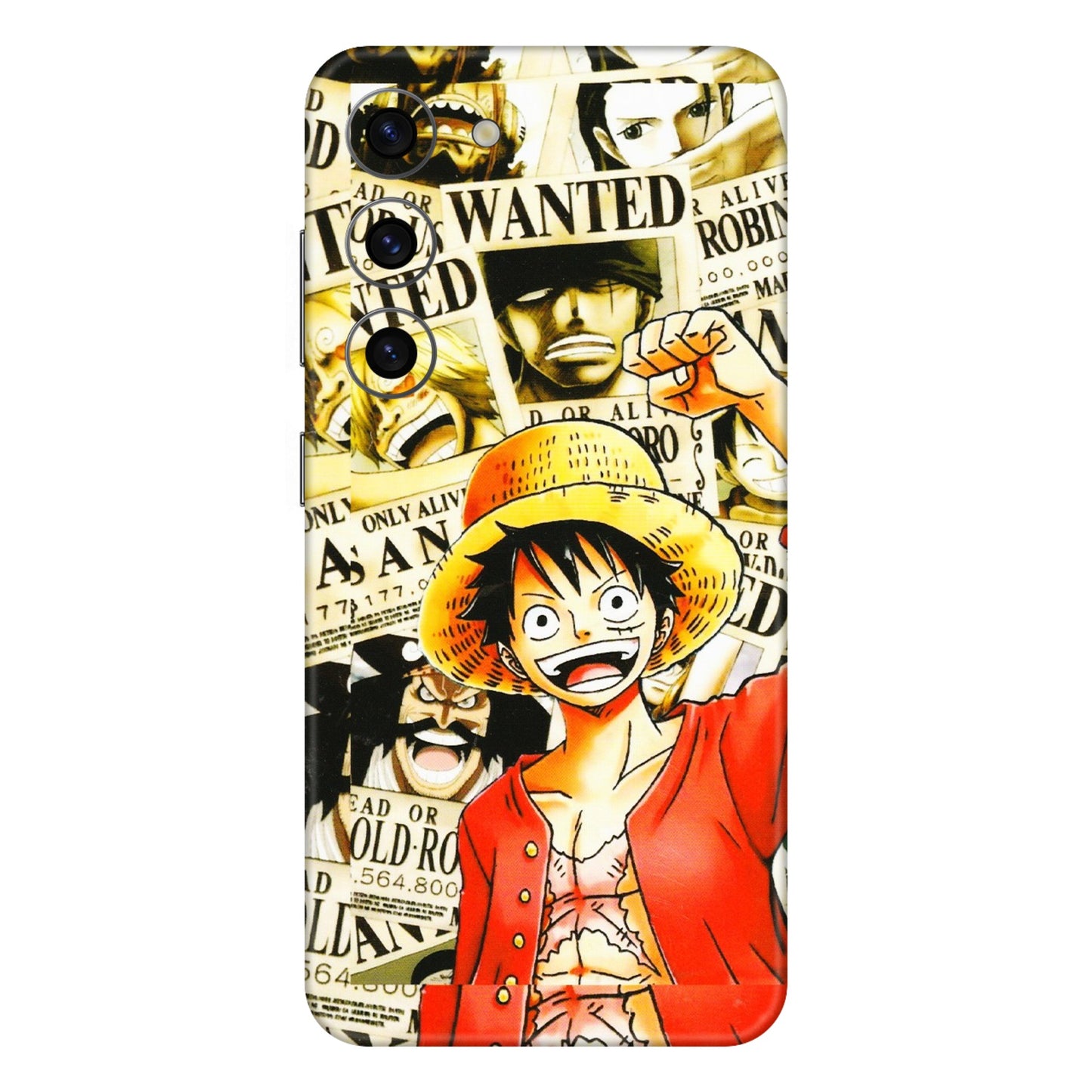 Samsung A/S Series Phone Skins (All Models) - Luffy Anime - 3D Embossed Finish (L-177) Samsung Galaxy S23 (5G)