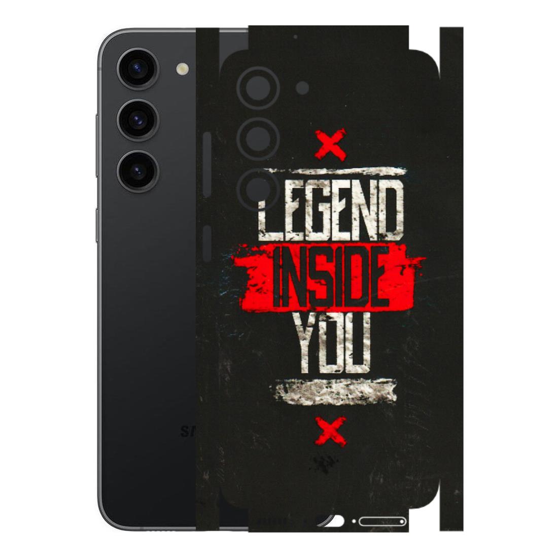 Samsung A/S Series Phone Skins (All Models) - Legend Inside You - 3D Embossed Finish (L-186) Samsung Galaxy S23 (5G)
