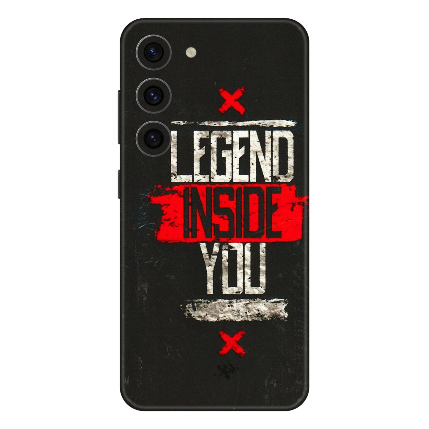 Samsung A/S Series Phone Skins (All Models) - Legend Inside You - 3D Embossed Finish (L-186) Samsung Galaxy S23 (5G)