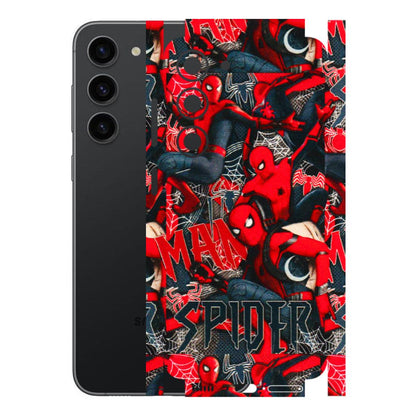 Samsung A/S Series Phone Skins (All Models) - SpiderMan Cool - 3D Embossed Finish (L-188) Samsung Galaxy S23 (5G)