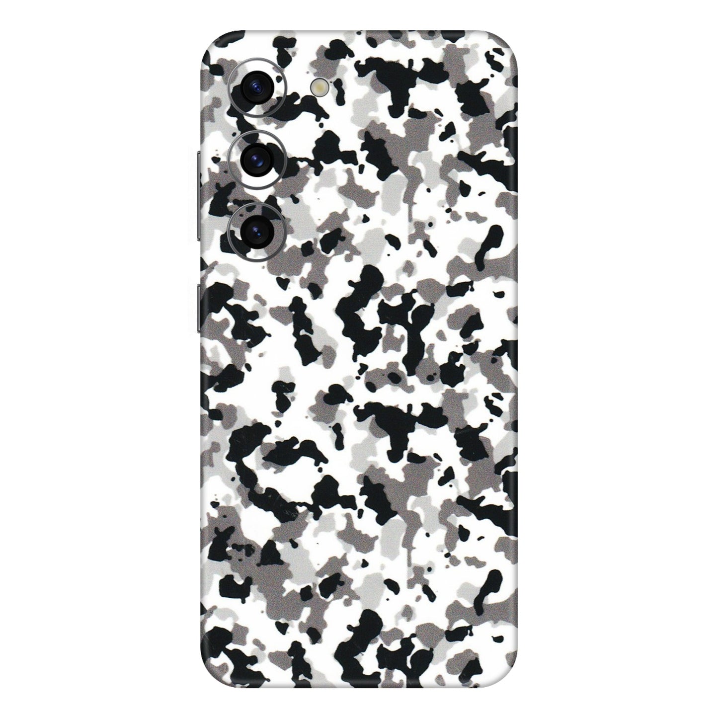 Samsung A/S Series Phone Skins (All Models) - White Black Camouflage - 3D Embossed Finish (L-18) Samsung Galaxy S23 (5G)