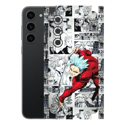 Samsung A/S Series Phone Skins (All Models) - Anime Comic - 3D Embossed Finish (L-192) Samsung Galaxy S23 (5G)