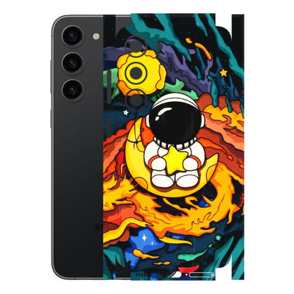 Samsung A/S Series Phone Skins (All Models) - Baby Astronaut - 3D Embossed Finish (L-197) Samsung Galaxy S23 (5G)