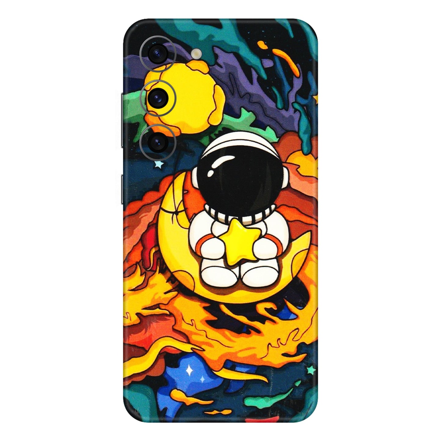 Samsung A/S Series Phone Skins (All Models) - Baby Astronaut - 3D Embossed Finish (L-197) Samsung Galaxy S23 (5G)