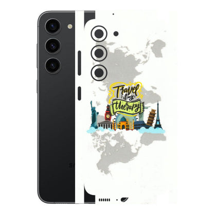 Samsung A/S Series Phone Skins (All Models) - Travel Therapy - 3D Embossed Finish (L-199) Samsung Galaxy S23 (5G)