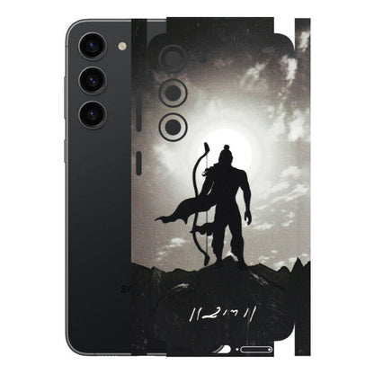 Samsung A/S Series Phone Skins (All Models) - Jai Siya Ram - 3D Embossed Finish (L-200) Samsung Galaxy S23 (5G)