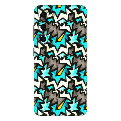 Samsung A/S Series Phone Skins (All Models) - Funky Zig Zag - 3D Embossed Finish (L-223) Samsung Galaxy S23 (5G)