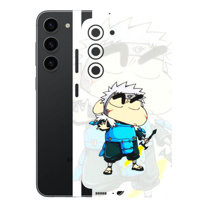 Samsung A/S Series Phone Skins (All Models) - Angry Young Shinchan - 3D Embossed Finish (L-226) Samsung Galaxy S23 (5G)