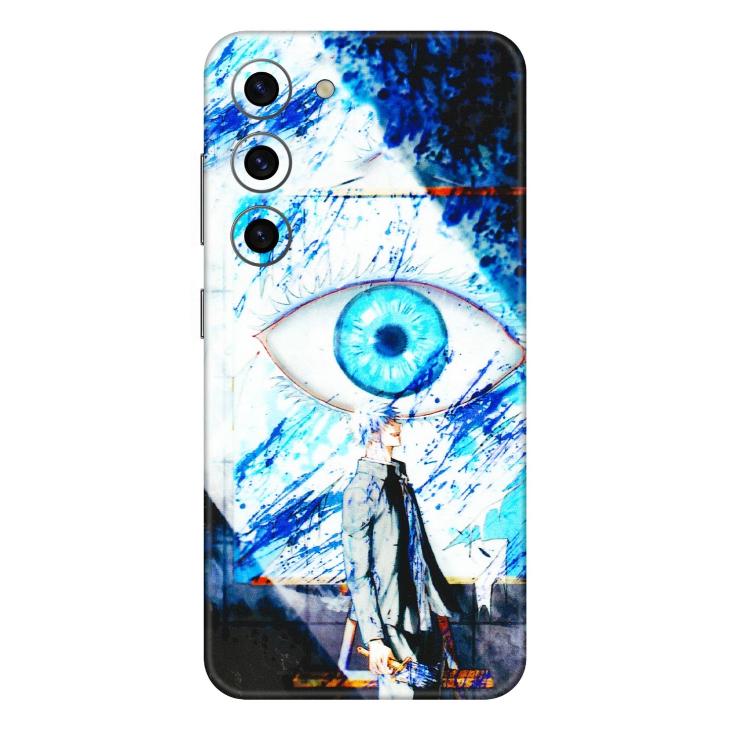 Samsung A/S Series Phone Skins (All Models) - Gojo Satoru evil eye - 3D Embossed Finish (L-239) Samsung Galaxy S23 (5G)
