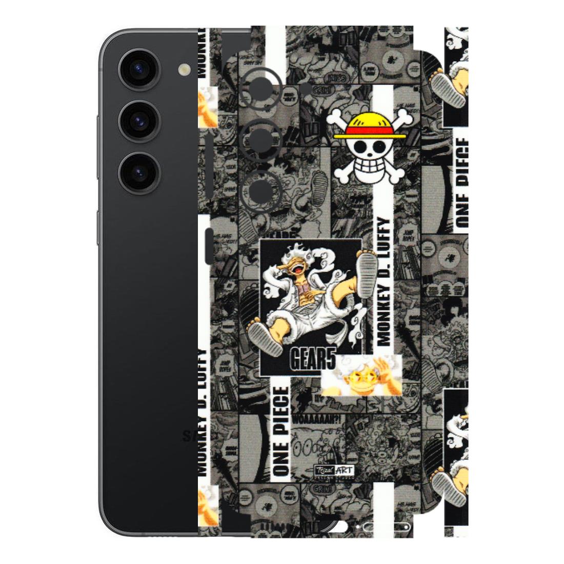 Samsung A/S Series Phone Skins (All Models) - Cuffy Anime MonkeyCamic - 3D Embossed Finish (L-242) Samsung Galaxy S23 (5G)