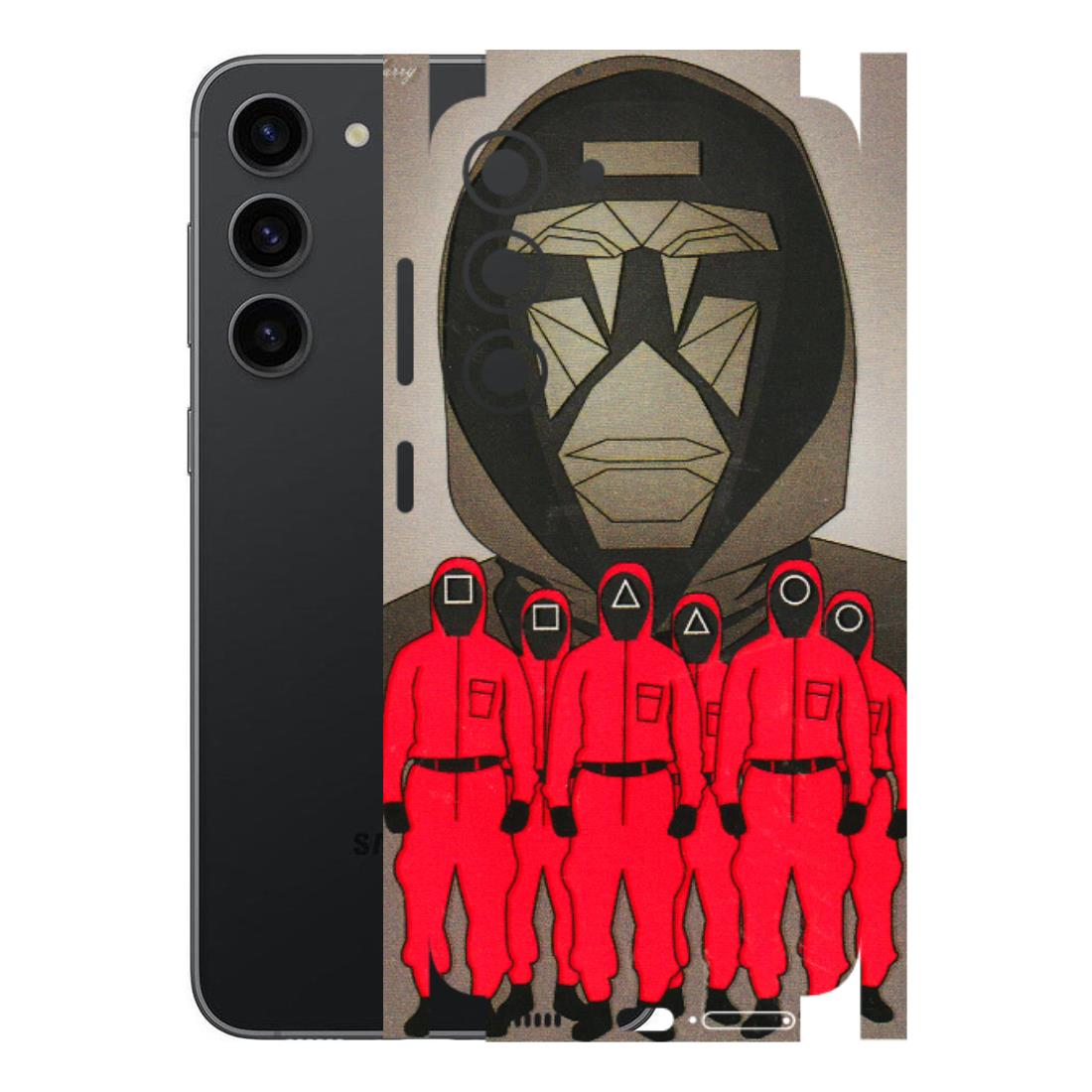 Samsung A/S Series Phone Skins (All Models) - Squid Game Hero - 3D Embossed Finish (L-245) Samsung Galaxy S23 (5G)
