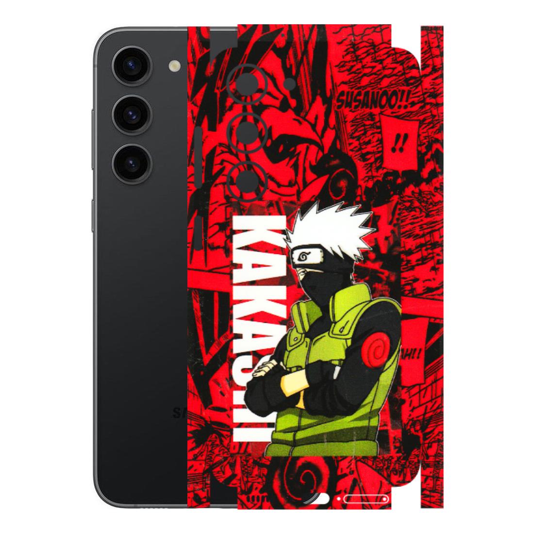 Samsung A/S Series Phone Skins (All Models) - Kakashi Red Anime - 3D Embossed Finish (L-251) Samsung Galaxy S23 (5G)