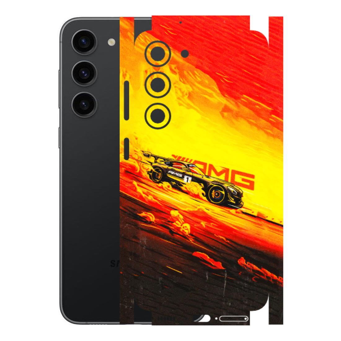 Samsung A/S Series Phone Skins (All Models) - AMG Car Speed Cover - 3D Embossed Finish (L-256) Samsung Galaxy S23 (5G)