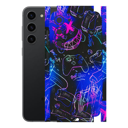 Samsung A/S Series Phone Skins (All Models) - Gamers Paradise - 3D Embossed Finish (L-258) Samsung Galaxy S23 (5G)