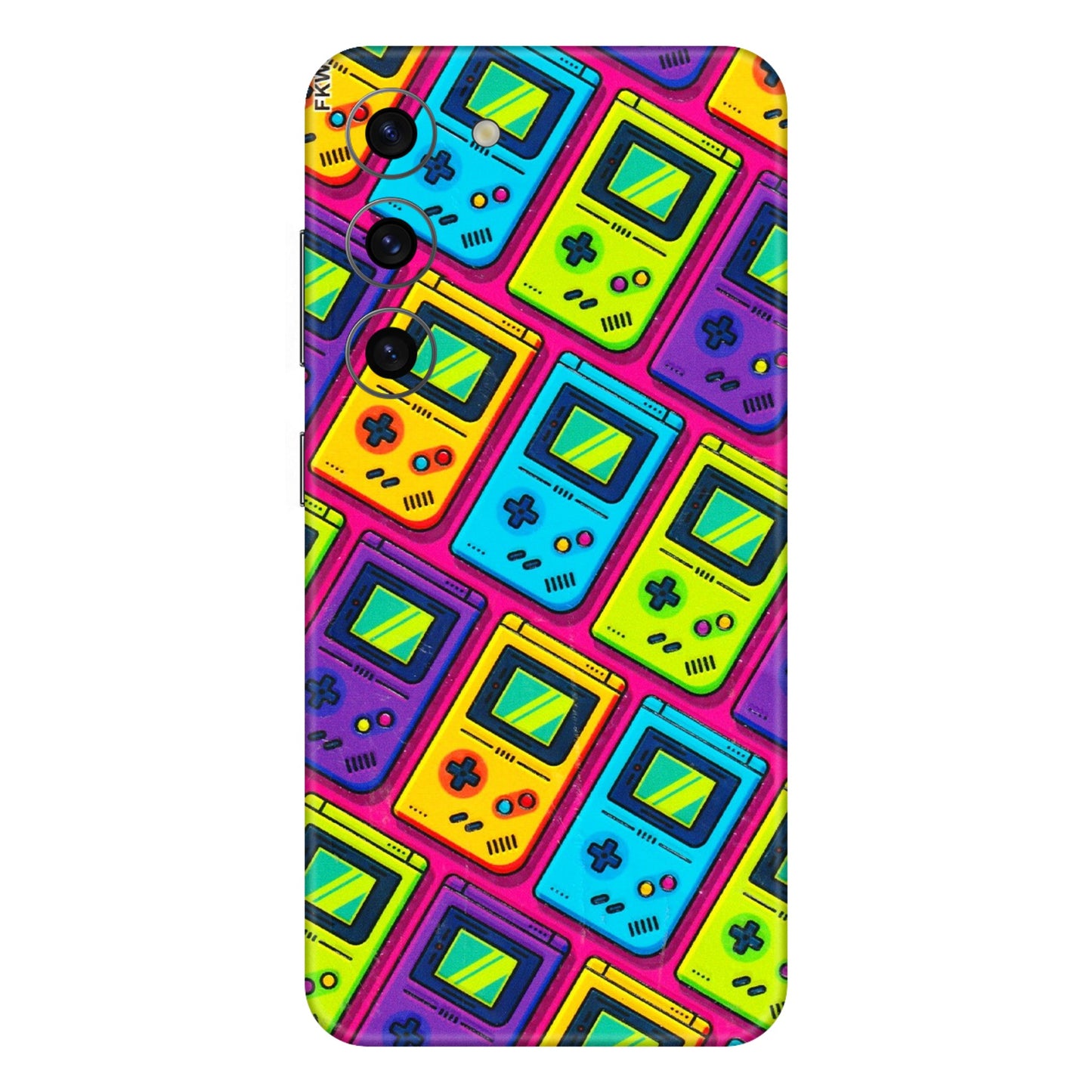 Samsung A/S Series Phone Skins (All Models) - Gameboy Colourful - 3D Embossed Finish (L-266) Samsung Galaxy S23 (5G)