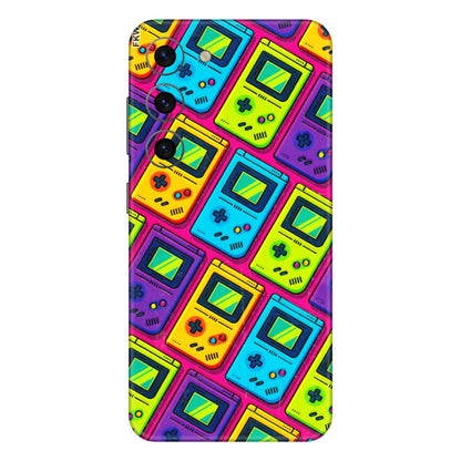 Samsung A/S Series Phone Skins (All Models) - Gameboy Colourful - 3D Embossed Finish (L-266) Samsung Galaxy S23 (5G)