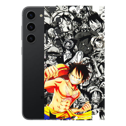 Samsung A/S Series Phone Skins (All Models) - Anime Comics Games Doodles - 3D Embossed Finish (L-27) Samsung Galaxy S23 (5G)