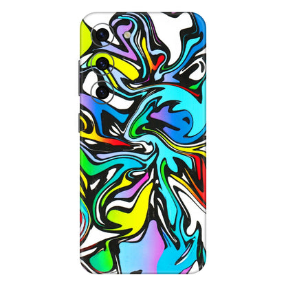 Samsung A/S Series Phone Skins (All Models) - Abstract Colour Paints - 3D Embossed Finish (L-271) Samsung Galaxy S23 (5G)