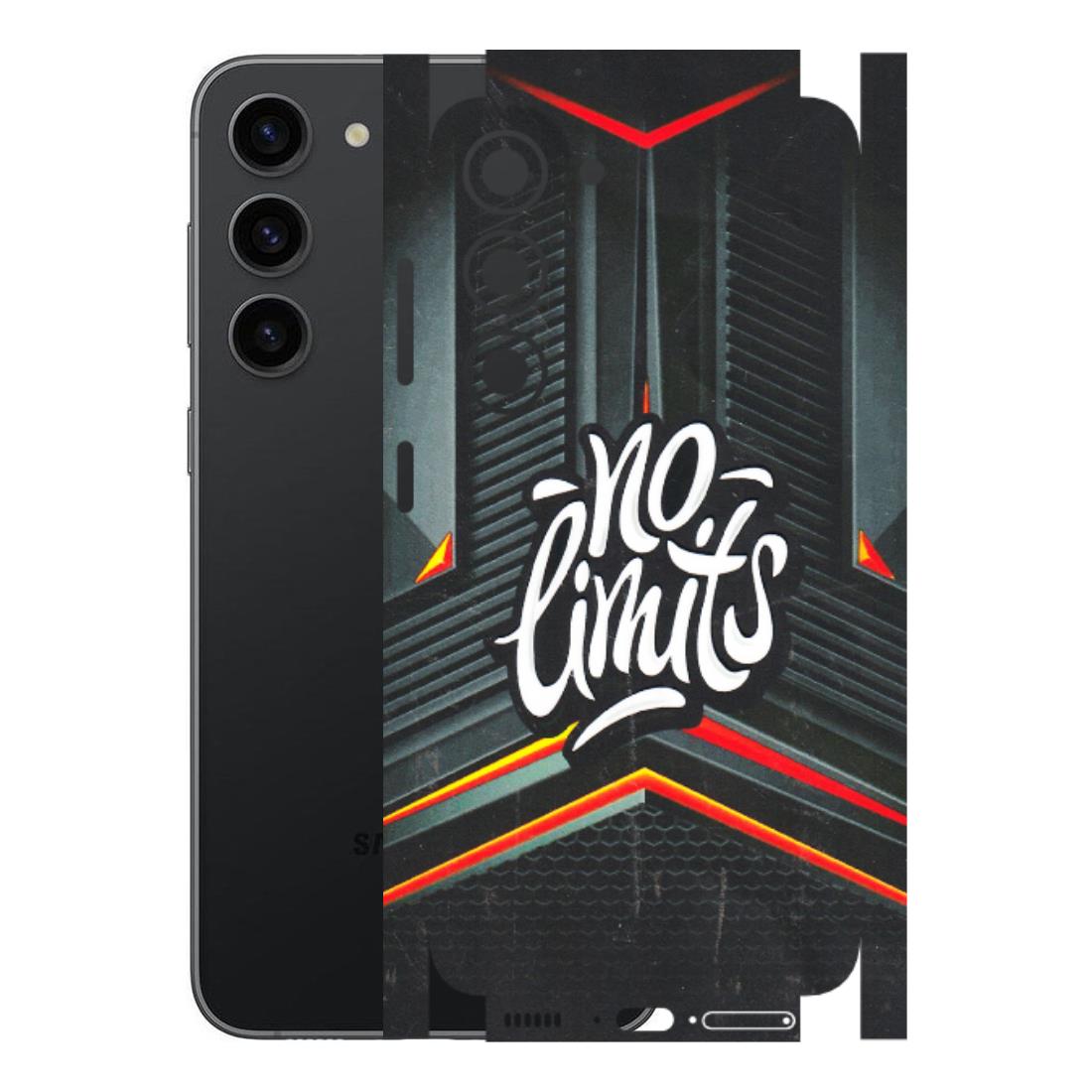 Samsung A/S Series Phone Skins (All Models) - No Limits - 3D Embossed Finish (L-286) Samsung Galaxy S23 (5G)