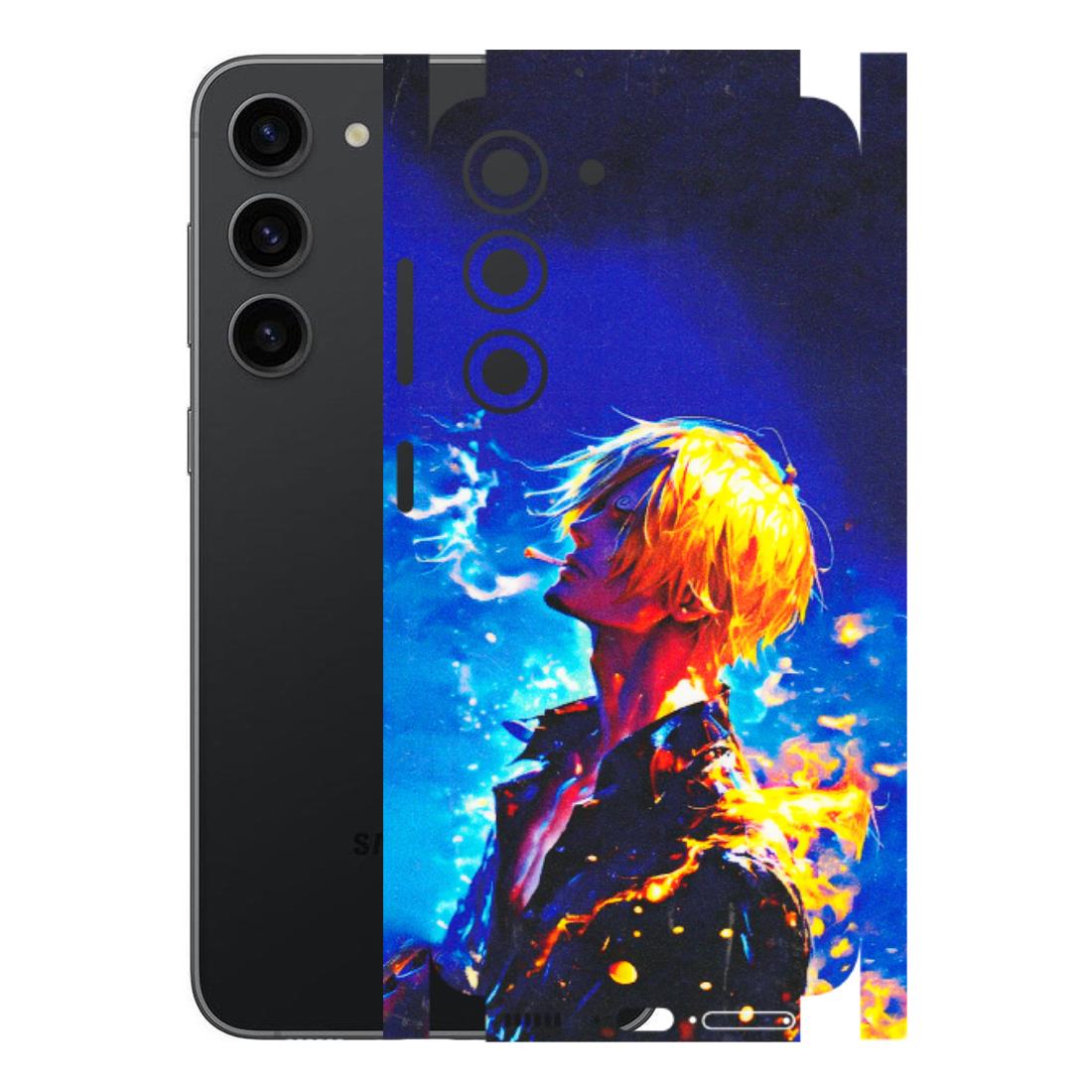 Samsung A/S Series Phone Skins (All Models) - Sanji Vinsmoke One Piece - 3D Embossed Finish (L-319) Samsung Galaxy S23 (5G)