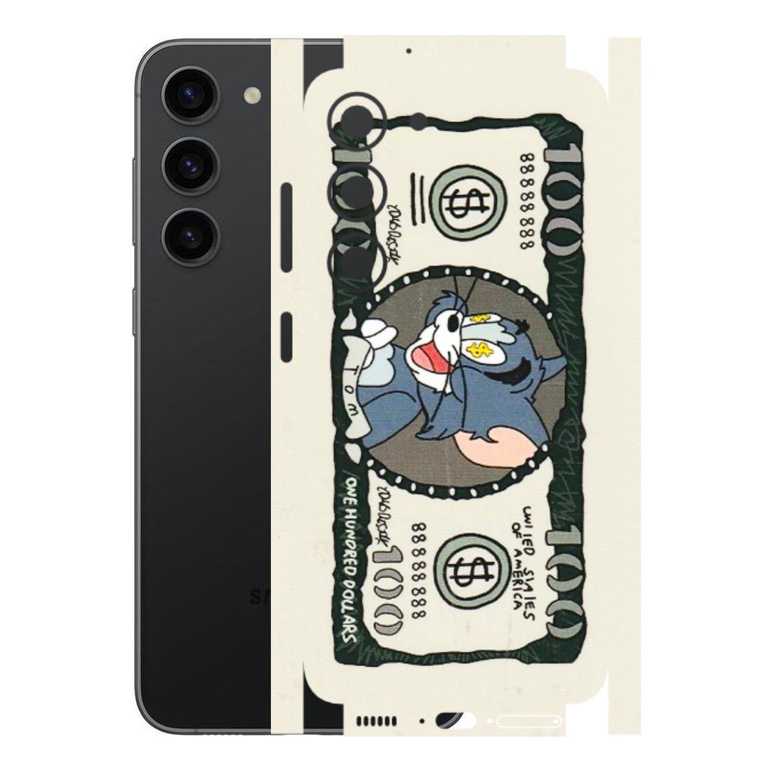 Samsung A/S Series Phone Skins (All Models) - Tom Hundred Dollar - 3D Embossed Finish (L-324) Samsung Galaxy S23 (5G)