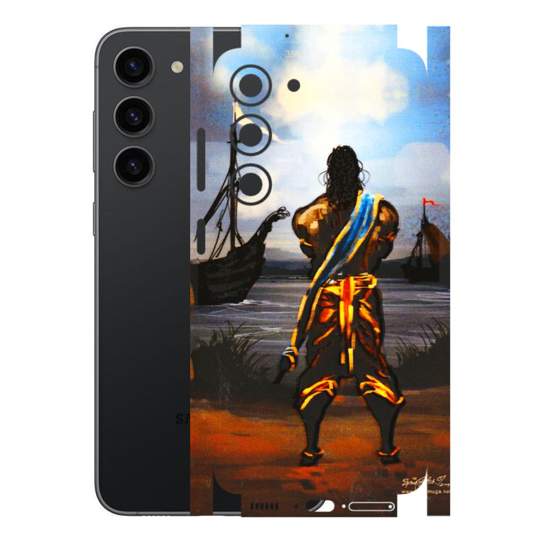 Samsung A/S Series Phone Skins (All Models) - Heavenly God Figure - 3D Embossed Finish (L-34) Samsung Galaxy S23 (5G)
