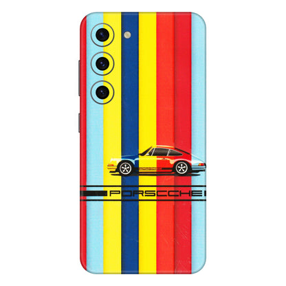 Samsung A/S Series Phone Skins (All Models) - Multicolour Porche - 3D Embossed Finish (L-39) Samsung Galaxy S23 (5G)