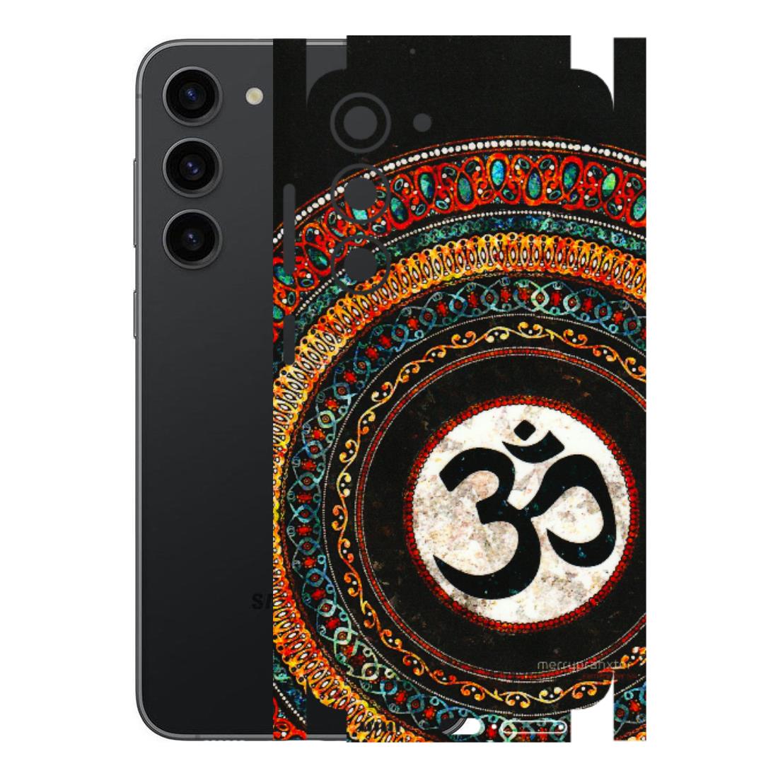 Samsung A/S Series Phone Skins (All Models) - Aum Chant Abstract - 3D Embossed Finish (L-42) Samsung Galaxy S23 (5G)