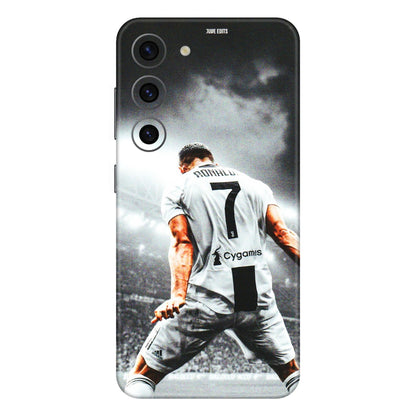 Samsung A/S Series Phone Skins (All Models) - Ronaldo CR7 Crazy - 3D Embossed Finish (L-44) Samsung Galaxy S23 (5G)