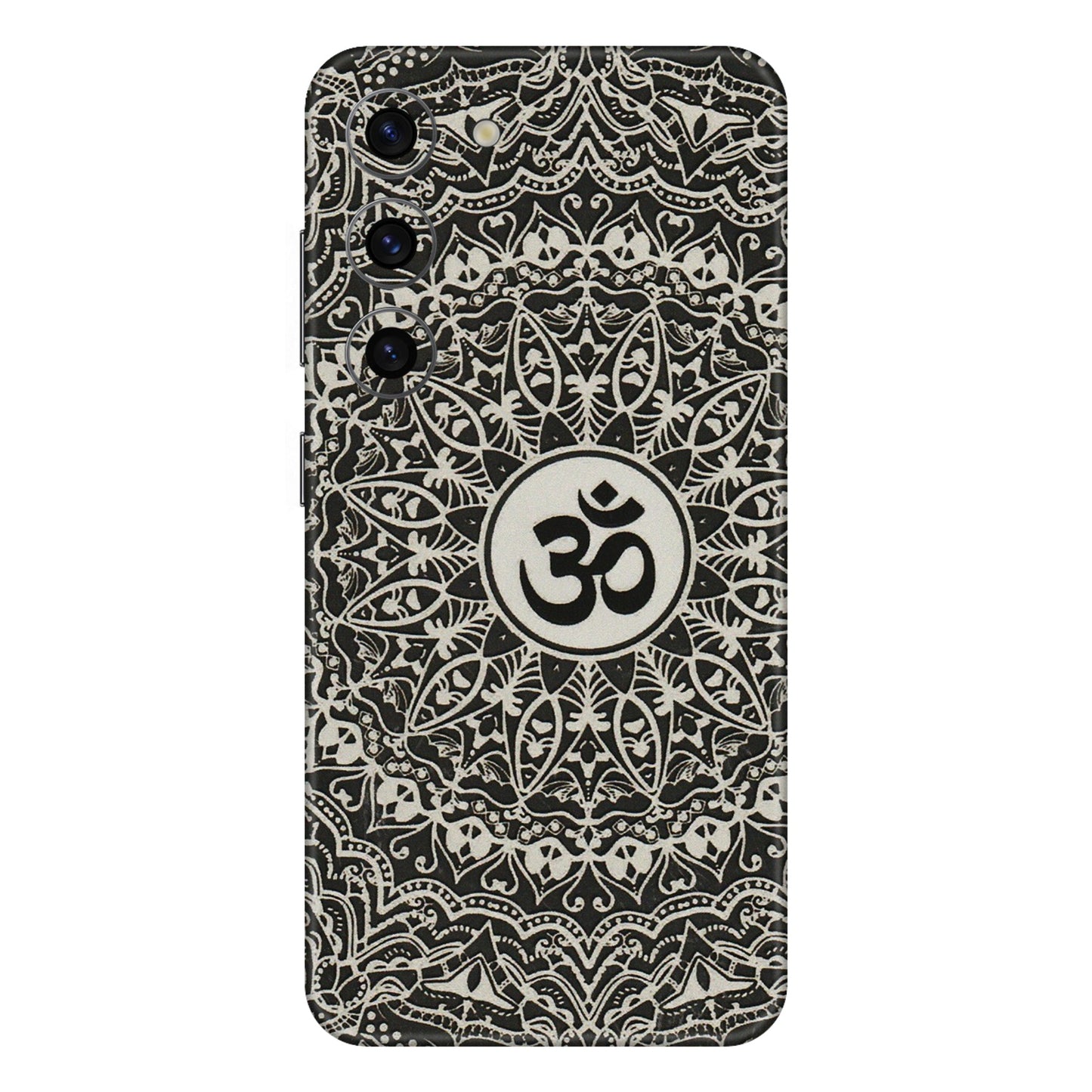 Samsung A/S Series Phone Skins (All Models) - Aum Elegant Mandala - 3D Embossed Finish (L-62) Samsung Galaxy S23 (5G)