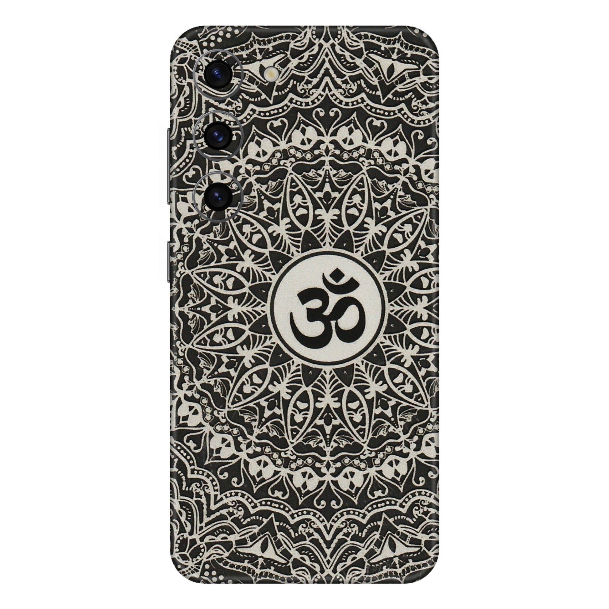 Samsung A/S Series Phone Skins (All Models) - Aum Elegant Mandala - 3D Embossed Finish (L-62) Samsung Galaxy S23 (5G)